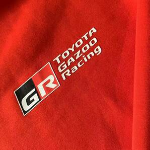 トヨタ GRラリーレイドチームパーカー （M）NEW TOYOTA GR RALLY RAID TEAM HOODIEの画像10