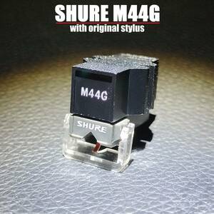 純正針　SHURE M44G / シュア レコード針 カートリッジ MM-SHU240211