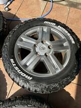 トヨタ　タンドラ純正　8J　＋６０　5H　PCD150　MONSTA MUD LT275/55R20 120/117Q　ランクル100　200　セコイア_画像5