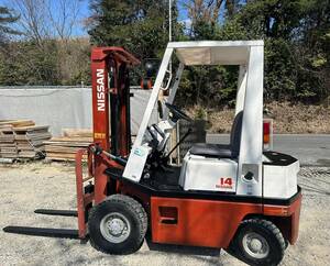 Nissan NH01 forklift 14 engine ガソリン 動作確認済み　Used item ★愛知Prefecture★