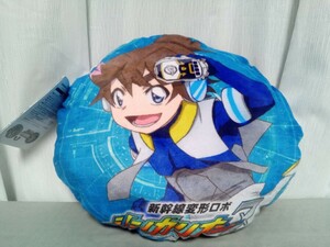 新幹線変形ロボ シンカリオンZ クッション 安城ナガラ　リバーシブル