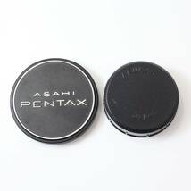 ペンタックス PENTAX メタル レンズキャップ 前後 セット Super-Takumar 55mm F1.8 M42 等 （内径51mm/フィルター49mm) (V229)_画像1