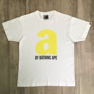 ★初期★ アルファベット Tシャツ Mサイズ a bathing ape bape エイプ ベイプ アベイシングエイプ 90s 裏原宿 nowhere nigo 3254