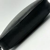 1円〜【現行ロゴ/極美品】dunhill ダンヒル ウィンザー セカンドバッグ クラッチバッグ ビジネス 手持ち鞄 PVC レザー 本革 ブラック 黒_画像4