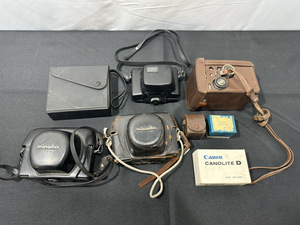 ★minolta canon フィルムカメラ レトロ 付属品付き 2眼レフ まとめ★