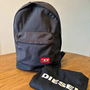 美品 ディーゼル DIESEL バッグ リュック バックパック WALLACE FARB BACKPACK ブラック 保存袋付き