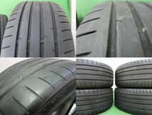 4本 トヨタ プリウス ツーリング 50系 純正 17インチ 7J +50 5H PCD 100 ラジアル TOYO NANOENERGY R53 215/45R17 30系 カローラ スポーツ_画像10