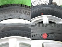 4本 社外 14インチ 4.5J 4H 100 スタッドレス ヨコハマ アイスガード IG60 2022年 165/65R14 ハスラー ソリオ デリカD2 キャストアクティバ_画像7