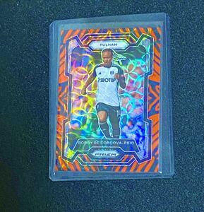 【SP】Tiger Stripe 2023-24 Panini Prizm Premier League Soccer EPL Bobby De Cordova-Reid ボビー リード　フラム Fulham fc フルハム