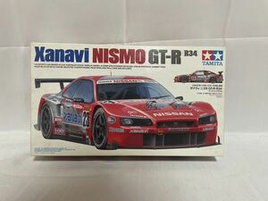 未組立 TAMIYA Xanavi NISMO GT-R R34 1/24 スポーツカーシリーズ No.268 ザナヴィ ニスモ プラモデル 現状保管品
