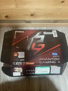 PHANTOM GAMING 4 X570 ASRock AMD RYZEN DESK TOP マザーボード 現状品 ジャンク扱い 