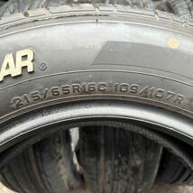 ☆バリ山 中古品 GOODYEAR EAGLE#1 NASCAR 215/65R16C 109/107R 16インチタイヤ4本セット☆_画像10