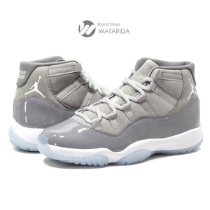 ナイキ NIKE スニーカー AIR JORDAN 11 CT8012 005 US9 27cm COOL GREY MIDIUM GREY 箱・タグ付 未使用品