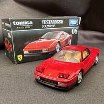 ◆tomica トミカプレミアム No.06 Ferrari フェラーリ Testarossa テスタロッサ 1/61_画像1