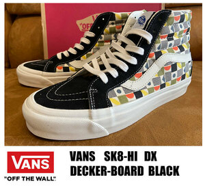 ■新品 VANS SK8-HI DECKER BOARD BLACK 27.0センチ 完売品 USA企画