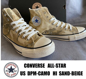 ■新品 CONVERSE/コンバース ALL-STAR US DPM-CAMO 迷彩 SANDBEIGE 27.5センチ