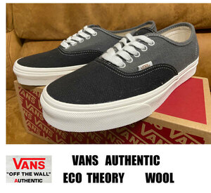 ■新品 VANS AUTHENTIC/オーセンティック ECO THEORY WOOL 26.5センチ 完売品 USA企画