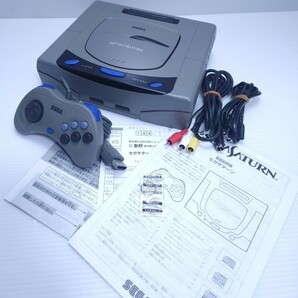 美品/動作品 SEGA SATURNセガサターン セガ/SEGA HST-3200コントローラ/AV セット/希少品/レトロゲーム(M-33)の画像1