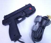 美品/ プレイステーション 　namco ナムコ Guncon ガンコン PlayStation用銃型コントローラー PS1 NPC-103 動作未確認 (M-52)_画像4