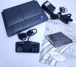 美品/動作品 NEC PC Engine DUO PI-TG8 PCエンジンDUO本体 ~ コントローラ/ ACアダプタ/AVケーブル セット 希少品 (H-90)