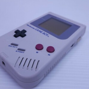 レトロゲーム 希少品 初代ゲームボーイ Nintendo GAMEBOY DMG-01 パワー確認済み 動作未確認 (H-100)の画像3