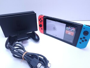 美品 任天堂 Nintendo Switch ニンテンドースイッチ本体 パワーのみ確認済み(M-11)