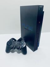 美品/ 動作品SONY PS2 PlayStation2 SCPH-18000 コントローラーセット ソニー PlayStation2 レア品 + ゲームソフト (H-116)_画像4