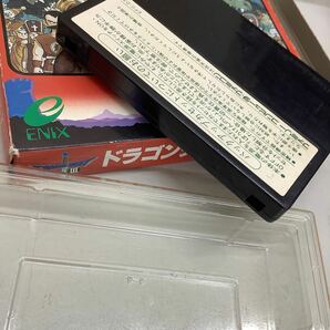 ④ ENIX エニックス ドラゴンクエストIII ファミコンソフト 箱 説明書付き 現状品 動作未確認 の画像6