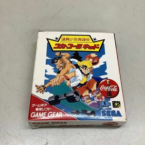 (27) SEGA セガ 颯爽少年英雄伝 コカコーラ キッド ゲームギア ゲームギアソフト 現状品 動作未確認 の画像1