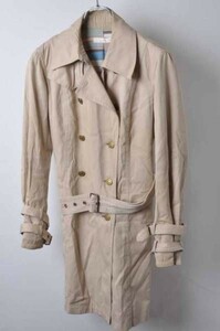 wqw1832 FREE*S PHRASE made in Japan beige group trench coat M