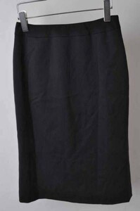 lql0561 *J&R* made in Japan black group long tight skirt /M