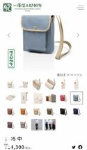 一澤信三郎帆布　ショルダー　S-05 中　一澤　信三郎　帆布　青ねず　美品　一澤帆布_画像2