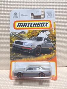 レア マッチボックス 1994 LEXUS LS400 シルバー MATCHBOX カード剥がれ有 レクサス 70周年 スペシャルエディション トヨタ セルシオ UCF10