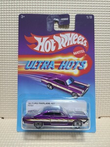 レア 同梱可 ウルトラホッツ ウルトラホット イオン限定 Hot Wheels 1966 FORD FAIRLANE 427 フォード ファイヤーライン