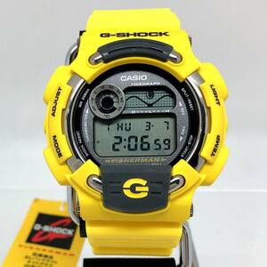  превосходный товар G-SHOCKji- амортизаторы CASIO Casio наручные часы DW-8600YJ-9T FISHERMAN Fisherman men in желтый [ITOMAI7TS748]