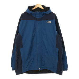 THE NORTH FACE ザノースフェイス 【men1085D】 ナイロンパーカー XL マウンテンパーカー HYVENT ブルー アウター