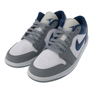 NIKE ナイキ 【men3621M】 WMNS AIR JORDAN 1 LOW STEALTH/FRENCH BLUE-WHITE エアジョーダン 1 DC0774-042 スニーカー シューズ 美品 51N