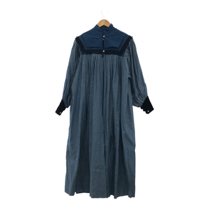 YOUNG&OLSEN × Freada ヤングアンドオルセン フリーダ 【lay3625M】 SANTA FE PLEATED DRESS Freada special ボリュームワンピース MR