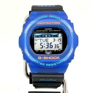 中古 G-SHOCK ジーショック CASIO カシオ 腕時計 GWX-5700K-2JR 電波ソーラー Love The Sea And The Earth イルクジ2021【IT40IUE8D4UG】