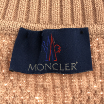 MONCLER モンクレール 【lay3690M】 ジップアップニット 薄ニット トップス 並行輸入 レディース ブランド 青タグ 紺タグ MR_画像4