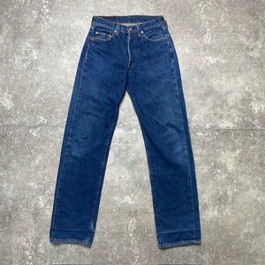 LEVI'S リーバイス 【men255U】 90’s Levi’s 501 W29 デニムパンツ ストレート 米国製 BIG-E 赤耳 刻印555 バレンシア ヴィンテージ 255U