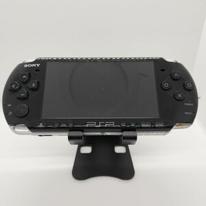 ①PSP 3000 プレイステーションポータブル ピアノ ブラック バッテリーなし