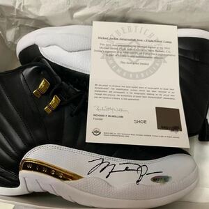 2016 Jordan12 wings アメリカ限定マイケル・ジョーダン直筆サンイ