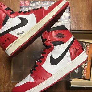 1994 Jordan 1 Chicago マイケル・ジョーダン直筆サンイの画像2