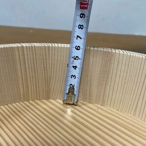 寿司桶 29.5cm 木製 ちらし寿司 太巻き 和食の画像5