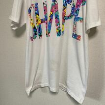 90s USA製 ビンテージ ヴィンテージ Tシャツ tee 花柄 フラワー 花 メッセージ アート art ロゴ ストリート レア アメリカ製 古着 バンド_画像6