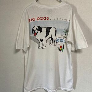 90s オニータ oneita BIG DOG USA ビンテージ ヴィンテージ Tシャツ tee アメリカ 古着 オールド ストリート バンド 犬 ロゴ レア ドッグ