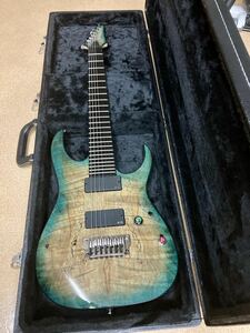 Ibanez Iron Rabel RGIX27FESM ７弦ギター　EMG ハードケース付き　中古美品！