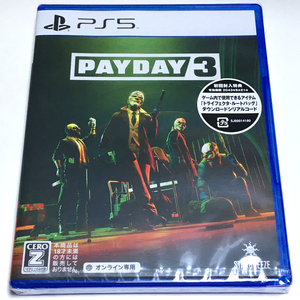 ■【新品未開封】 ＰＡＹＤＡＹ３　ペイデイ３　ＰＳ５　初回特典封入　１８才以上のみ対象　オンライン専用　ＰＡＹ ＤＡＹ３　ぺイデイ3