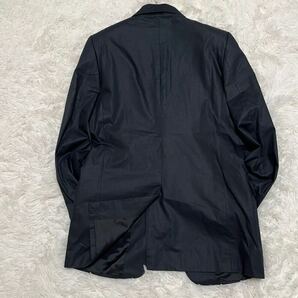 極美品 希少 48 サイズ Dior HOMME ディオールオム 04ss エディ期 strip period jacket テーラードジャケット 4EH1022843 ブラック メンズの画像4